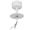 Крепление потолочное для светильников 213486 GX53/216486 Rullo Lightstar 590106 Rullo Lightstar 590106
