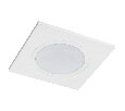 Рамка термостойкая PVC д/крепления LED источника света в подвесном потолке Piano Lightstar 012816