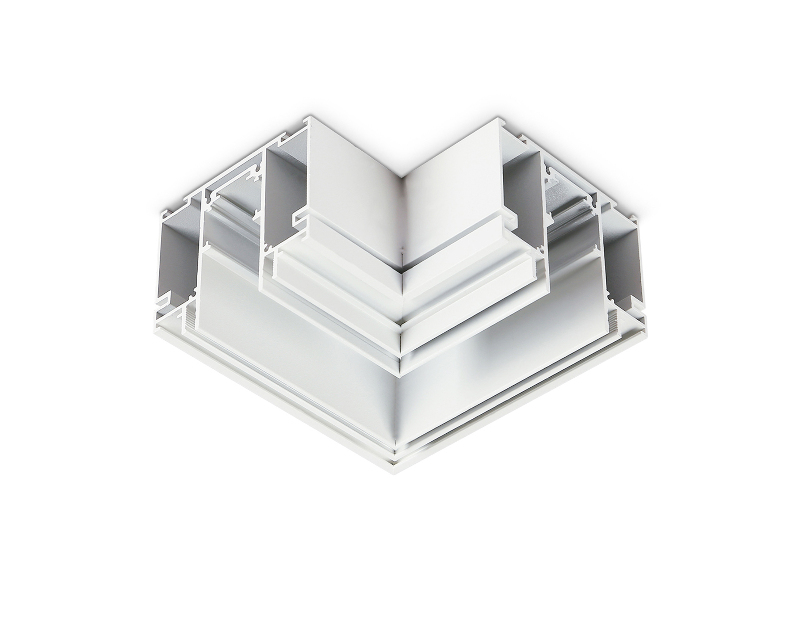 Коннектор угловой для шинопровода Magnetic 48V в натяжной потолок Ambrella Light GL3391