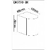 Накладной светильник Denkirs Narvik DK9790-BK