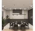 Светильник на штанге Denkirs SMART MOON DK8051-BK