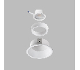 Кольцо фиксации лампы/LED модуля д/21450х-21460х