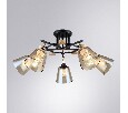Люстра на штанге Arte Lamp Glassy A5078PL-5BK