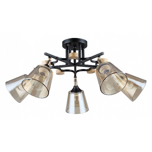 Люстра на штанге Arte Lamp Glassy A5078PL-5BK