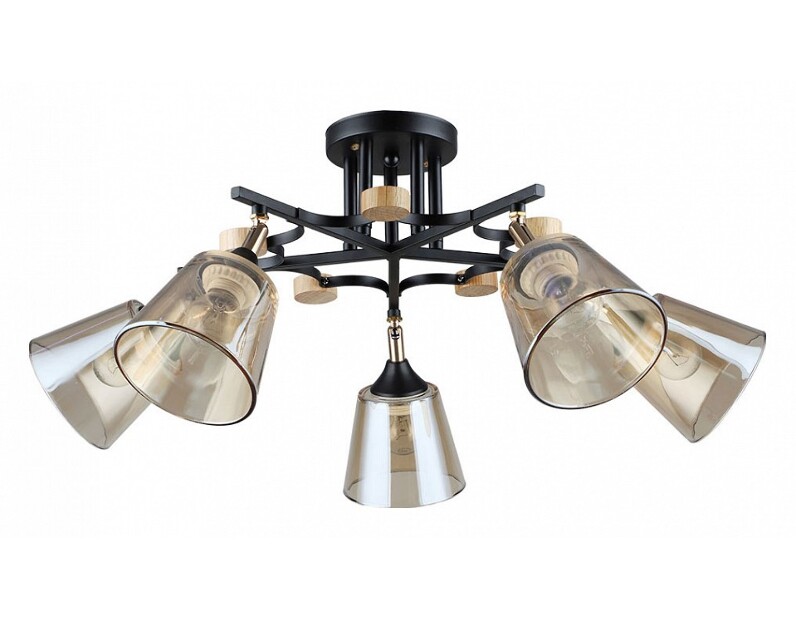 Люстра на штанге Arte Lamp Glassy A5078PL-5BK