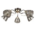 Потолочная люстра Arte Lamp Lily A4366PL-5BK