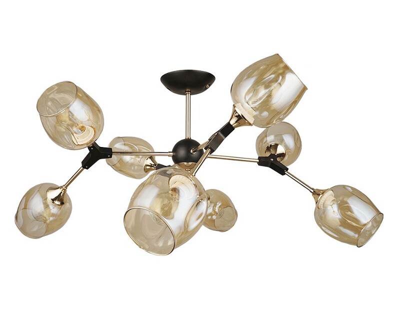 Люстра на штанге Arte Lamp Seppia A4211PL-8BK