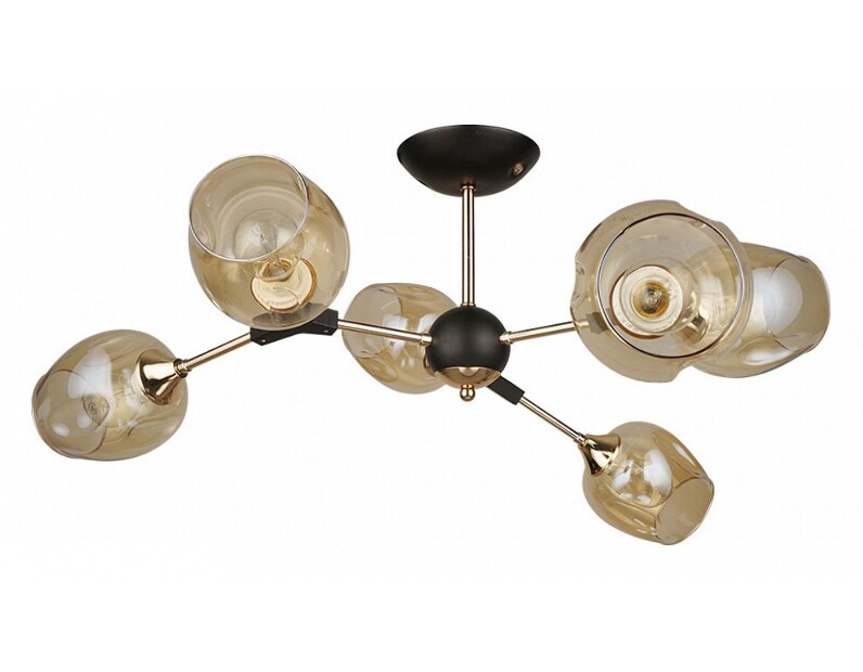 Люстра на штанге Arte Lamp Seppia A4211PL-6BK