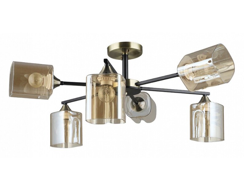 Люстра на штанге Arte Lamp Merci A4185PL-6BK