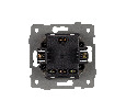 Механизм выключателя трехклавишный непроходной SWT-MK03-PL-GD-V (250V, 10A) (Arlight, -)