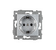 Механизм электрической розетки SCT-MEU1-PL-GR-V (250V, 16A) (Arlight, -)