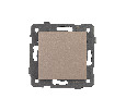 Механизм выключателя одноклавишный самовозвратный SWT-MKR1-PL-GD-V (250V, 10A) (Arlight, -)
