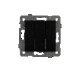 Механизм выключателя трехклавишный непроходной SWT-MK03-PL-BK-V (250V, 10A) (Arlight, -)