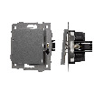 Механизм выключателя одноклавишный непроходной SWT-MK01-PL-GR-V (250V, 10A) (Arlight, -)