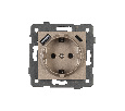 Механизм розетки с USB зарядкой SCT-MUAA-PL-GD-V (250V, 16A) (Arlight, -)