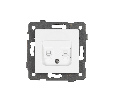Механизм компьютерной розетки двойной SCT-MPC2-PL-WH-V (RJ-45, CAT6) (Arlight, -)