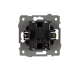 Механизм выключателя одноклавишный самовозвратный SWT-MKR1-PL-BK-V (250V, 10A) (Arlight, -)
