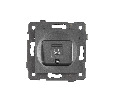 Механизм компьютерной розетки SCT-MPC1-PL-GR-V (RJ-45, CAT6) (Arlight, -)