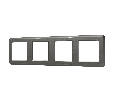 Рамка пластиковая FRM-VERSA-PL-4-GR (Arlight, -)