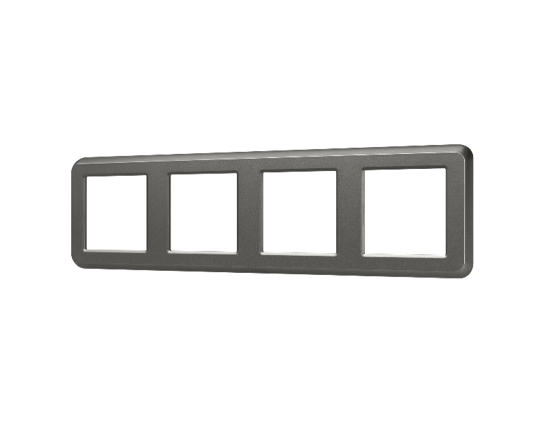 Рамка пластиковая FRM-VERSA-PL-4-GR (Arlight, -)