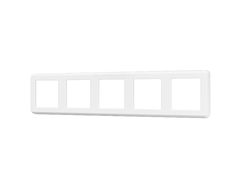 Рамка пластиковая FRM-VERSA-PL-5-WH (Arlight, -)