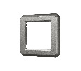 Рамка пластиковая FRM-VERSA-PL-1-GR (Arlight, -)