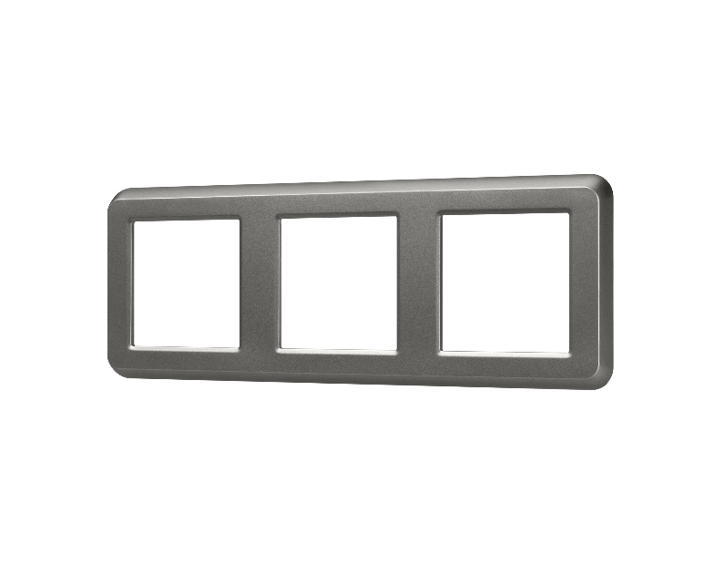 Рамка пластиковая FRM-VERSA-PL-3-GR (Arlight, -)