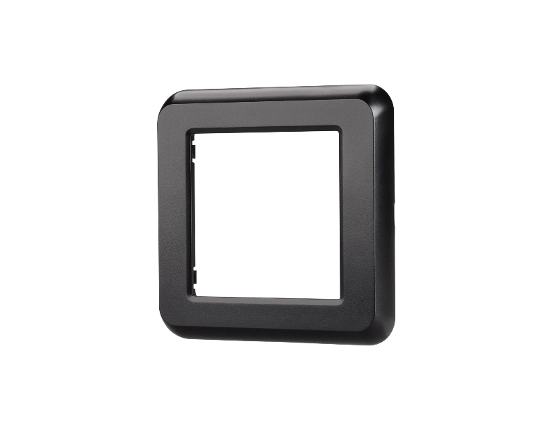 Рамка пластиковая FRM-VERSA-PL-1-BK (Arlight, -)