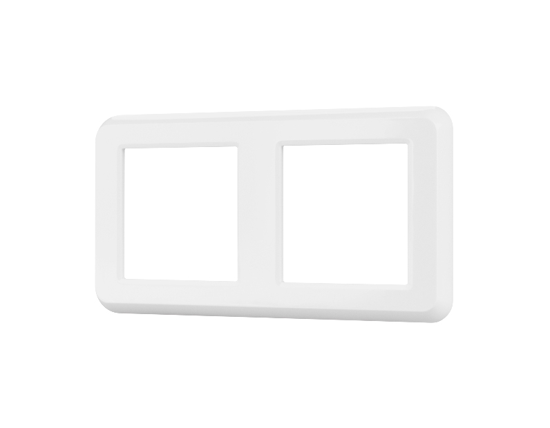 Рамка пластиковая FRM-VERSA-PL-2-WH (Arlight, -)