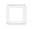 Рамка пластиковая FRM-VERSA-PL-1-WH (Arlight, -)
