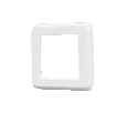 Рамка пластиковая FRM-VERSA-PL-1-WH (Arlight, -)