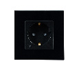 Розетка электрическая с Zigbee управлением SCT-OMALI-EUZB1-PL-BK (240V, 16A, Zigbee) (Arlight, -)