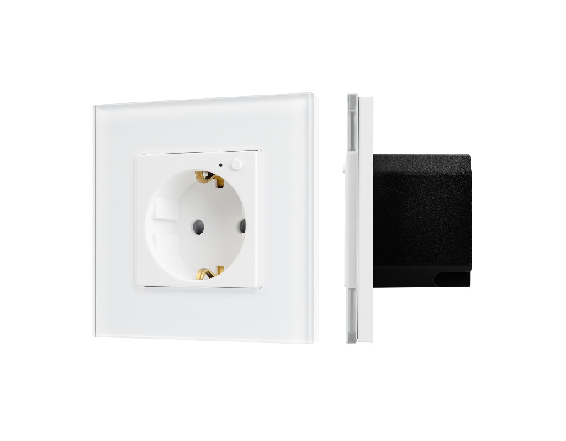 Розетка электрическая с Zigbee управлением SCT-OMALI-EUZB1-PL-WH (240V, 16A, Zigbee) (Arlight, -)