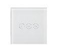 Выключатель сенсорный SWT-OMALI-S03-ZB-WH (250V, 10A, Zigbee) (Arlight, Стекло)