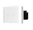 Выключатель сенсорный SWT-OMALI-S02-ZB-WH (250V, 10A, Zigbee) (Arlight, Стекло)