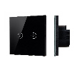 Выключатель сенсорный SWT-OMALI-S02-ZB-BK (250V, 10A, Zigbee) (Arlight, Стекло)
