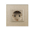 Розетка электрическая с Zigbee управлением SCT-OMALI-EUZB1-PL-GD (240V, 16A, Zigbee) (Arlight, -)