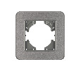 Рамка стеклянная FRM-OMALI-GS-1-GR (Arlight, -)