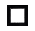 Рамка стеклянная FRM-GLARE-GS-1-BK (Arlight, -)