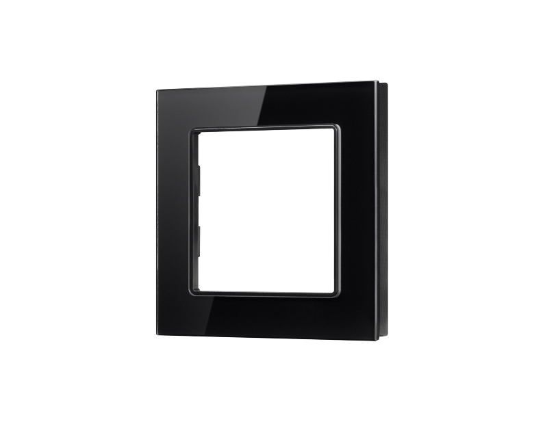 Рамка стеклянная FRM-GLARE-GS-1-BK (Arlight, -)
