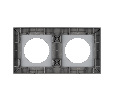 Рамка стеклянная FRM-GLARE-GC-2-GR (Arlight, -)