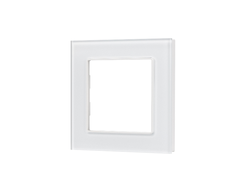 Рамка стеклянная FRM-GLARE-GS-1-WH (Arlight, -)