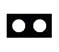Рамка стеклянная FRM-GLARE-GC-2-BK (Arlight, -)