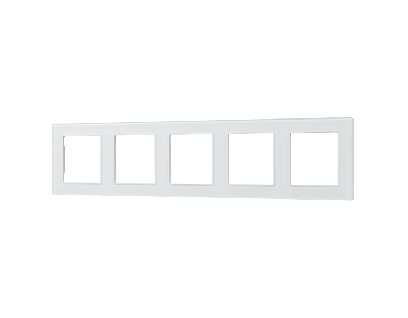 Рамка стеклянная FRM-GLARE-GS-5-WH (Arlight, -)
