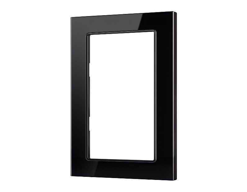 Рамка стеклянная FRM-GLARE-GS-D-BK (Arlight, -)