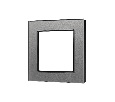 Рамка стеклянная FRM-GLARE-GS-1-GR (Arlight, -)