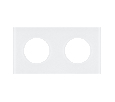 Рамка стеклянная FRM-GLARE-GC-2-WH (Arlight, -)