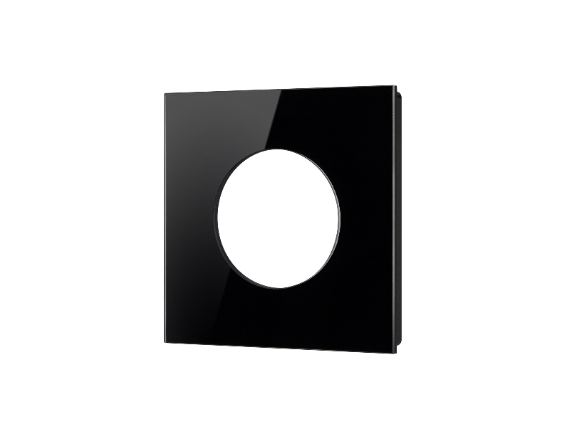 Рамка стеклянная FRM-GLARE-GC-1-BK (Arlight, -)