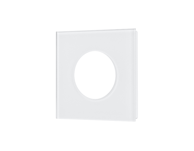 Рамка стеклянная FRM-GLARE-GC-1-WH (Arlight, -)