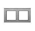 Рамка стеклянная FRM-GLARE-GS-2-GR (Arlight, -)
